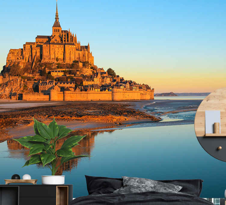 Fototapete Städte und Länder Mont saint michel TenStickers