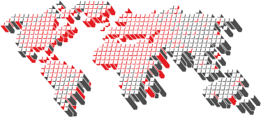 Autocolantes Para Empresas Mapa Mundo Cubos Tenstickers