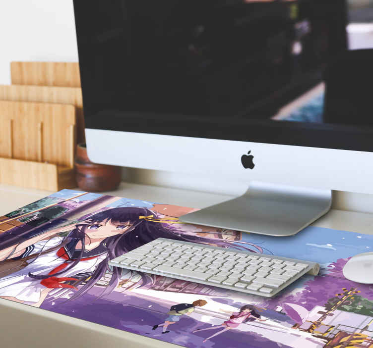 Oshi No Ko Ruby Hoshino 3D Silicone Anime Mouse Pad Desk Mat