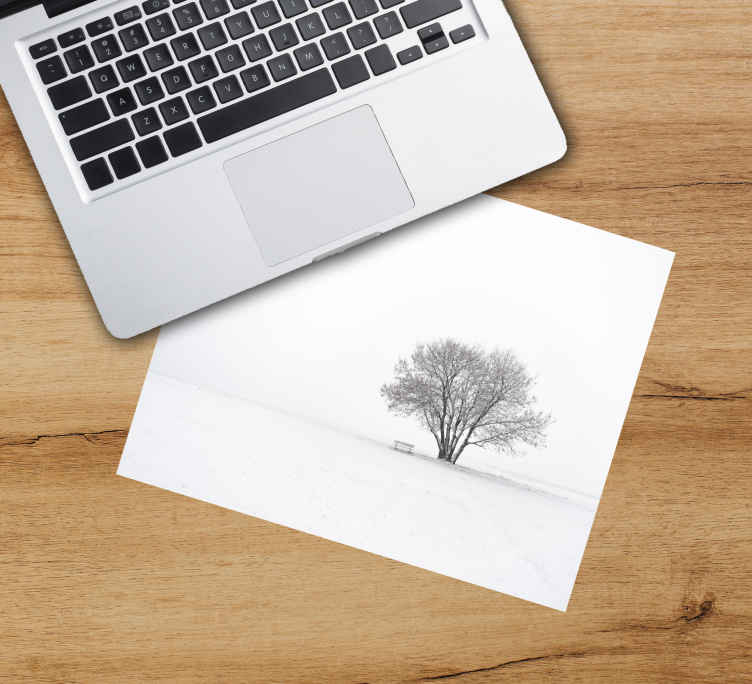 Original mouse pad lonely tree scene - TenStickers