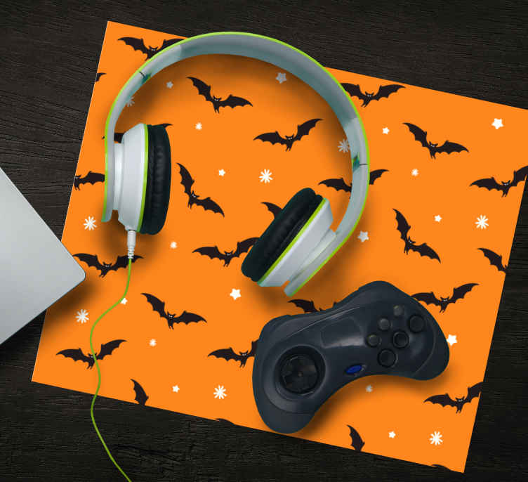Denevérek halloween eredeti egérpad - TenStickers
