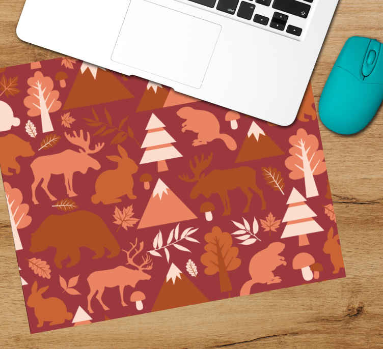 Canada Icons mouse pads patterns TenStickers