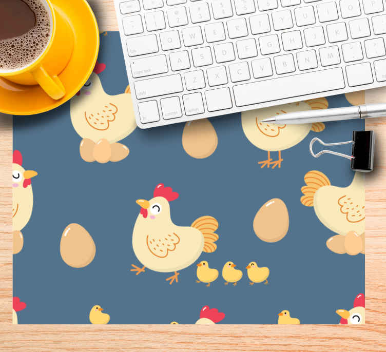 Mouse pad original cu model drăguț de pui - TenStickers