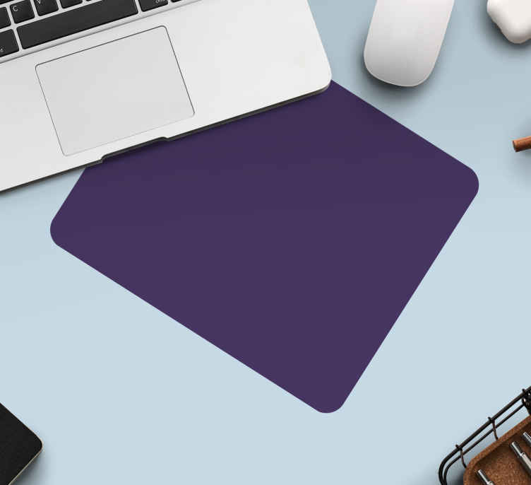 Purple colour texture vinyl mousepad - TenStickers