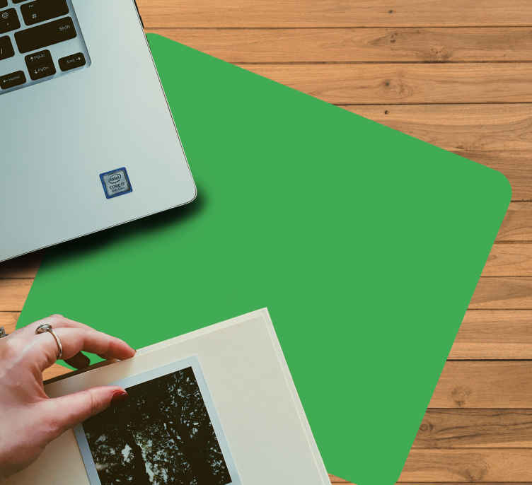 Verde più tappetini per il mouse