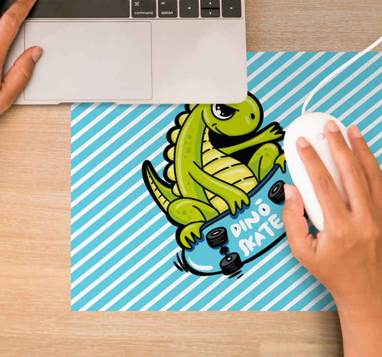 Mouse pad originale Swag skater cartone animato t-rex