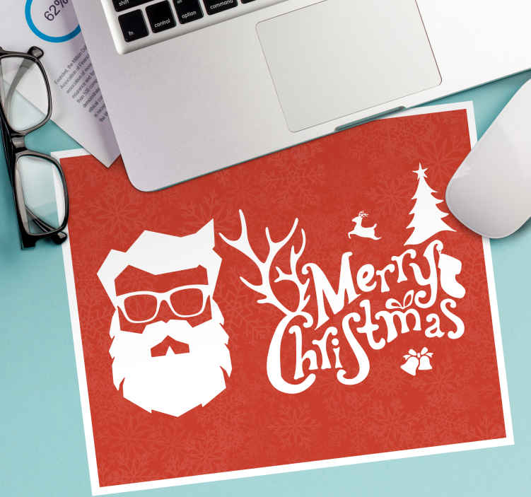 Feliz navidad alfombrilla ratón