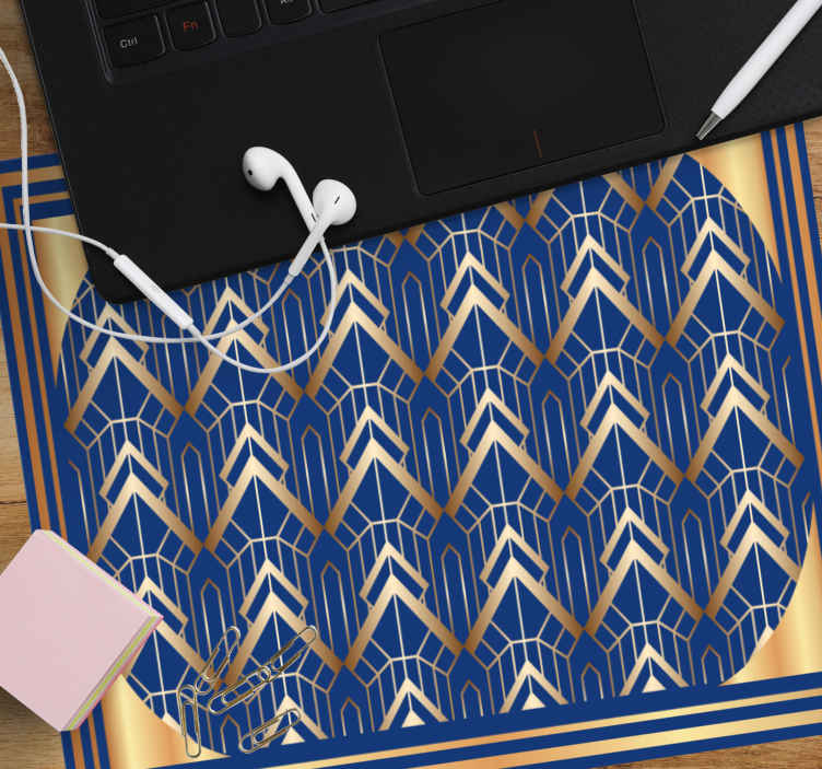 Tapis de souris motif élément géométrique sophistiqué - TenStickers