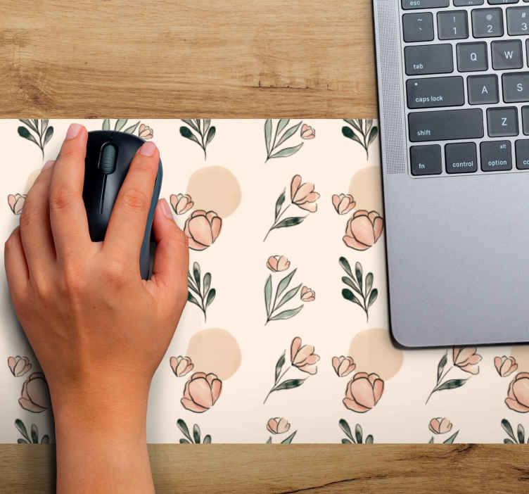 Mouse pad de modele și texturi cu suprafață florală - TenStickers