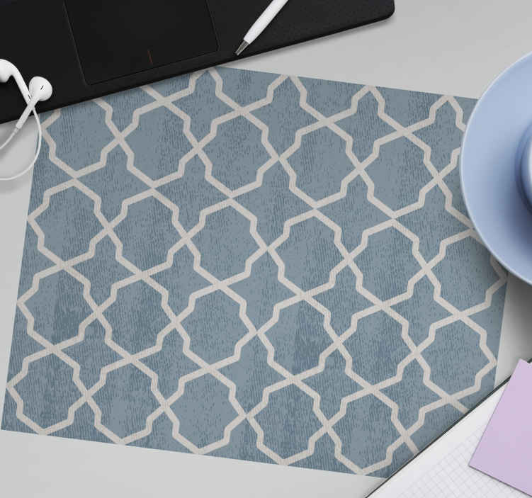 Musematte tekstur elegant geometrisk mønster - Tenstickers