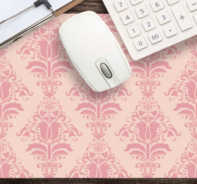 Mouse pad patterns elegant floral design - TenStickers