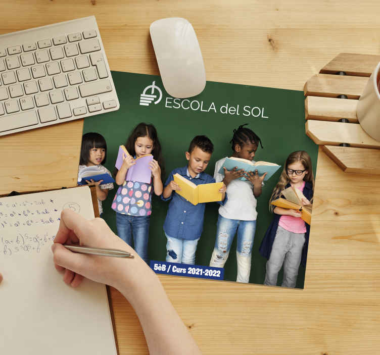 Alfombrilla para ratón personalizable Escola del Sol - Sabadell