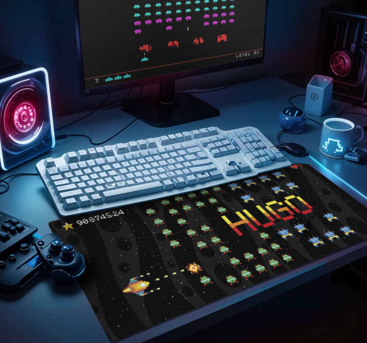 8 bits arcade screen gaming mouse pad - TenStickers