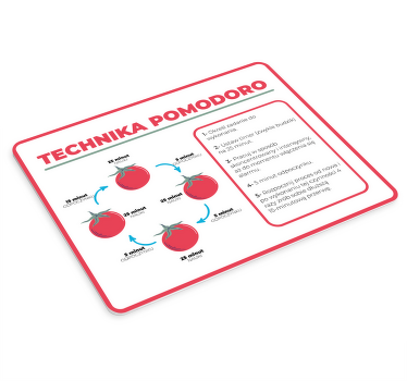 Oryginalna podkładka pod mysz technika studiowania - TenStickers