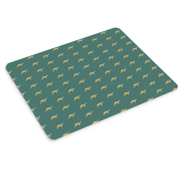 Mauspad Geometrische Schildkröten - TenStickers
