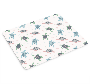 Tapetes de rato Tartarugas de cores suaves - TenStickers