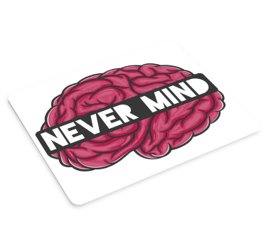 Unohda koko juttu hiirimatto sanonnalla - Tenstickers