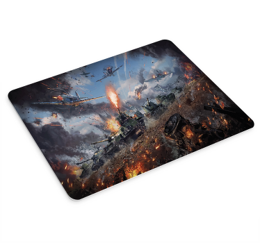 War gaming vinyl XXL mouse pad - TenStickers