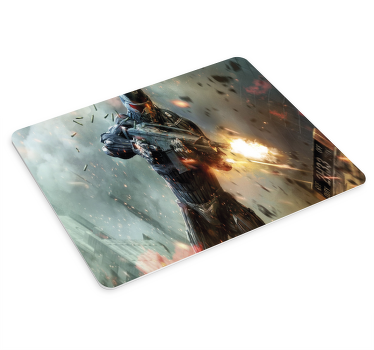 Alfombrilla gaming xxl soldado francotirador - TenVinilo