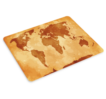 古代世界地图世界地图鼠标垫 - TenStickers