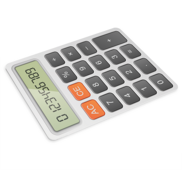 Oryginalna podkładka pod myszkę w Kalkulator  - TenStickers