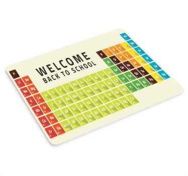 Podkładki pod mysz  duży układ okresowy - TenStickers