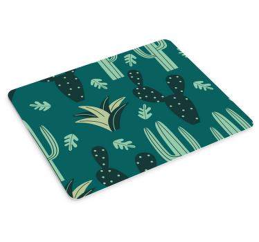 Alfombrilla ratón texturas cactus - TenVinilo