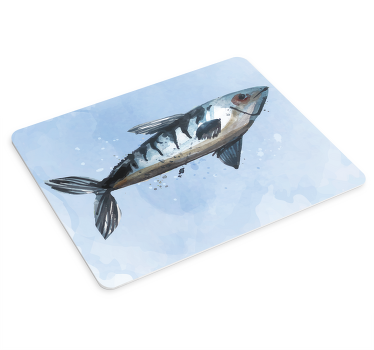 Alfombrilla ratón original pez en el mar - TenVinilo