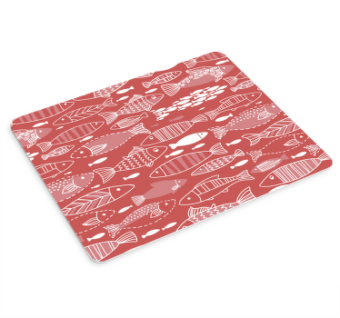 Many fish under sea fish mouse pad - TenStickers