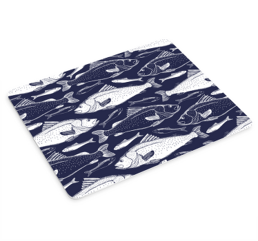 Tapis de souris motif poissons de mer - TenStickers