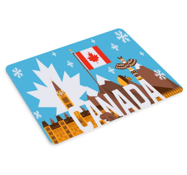 Canadian Symbols original mouse pad - TenStickers