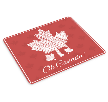tapis de souris original Oh canada! - TenStickers