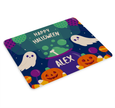 幽灵鼠标垫的光谱万圣节之夜 - TenStickers