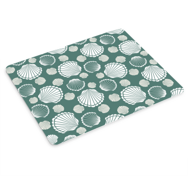 Mönster med snäckskal musmatta - Tenstickers