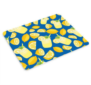 Lemon Juice citrus mousepad - TenStickers