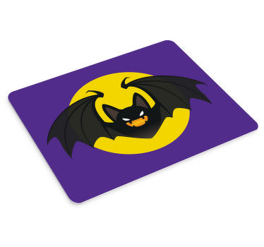Murciélago aterrador de halloween más alfombrillas de ratón - TenVinilo