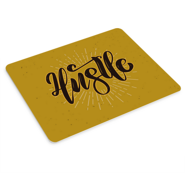 Hustle podložka pod myš nabídky - TenStickers