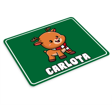 Ren med namnet julmusmatta - Tenstickers