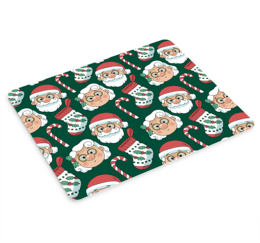 santa claus merry christmas more mousepads - TenStickers