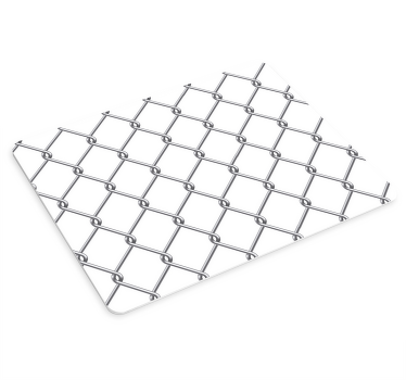 Tapetes de rato originais Cerca de rede com arame - TenStickers