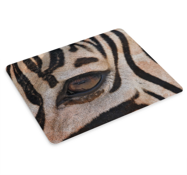 Zebra hayvan derisi mousepad orijinal mouse pad - TenStickers