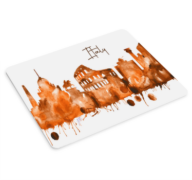 Vakker skyline av italia original musematte - Tenstickers