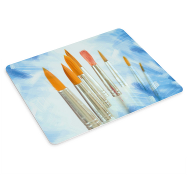 ペイントブラシオリジナルのマウスパッド - TENSTICKERS