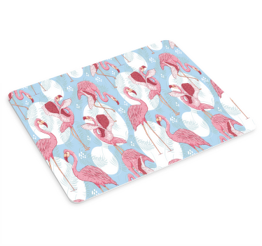 플라밍고 패턴 더 많은 마우스 패드 - TenStickers