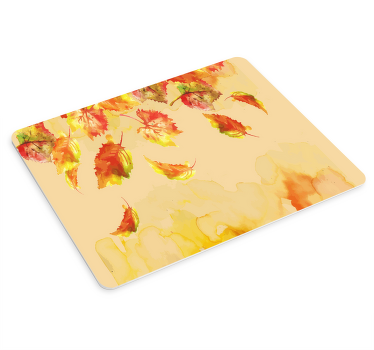 Watercolour outono árvores mais mousepads - TenStickers