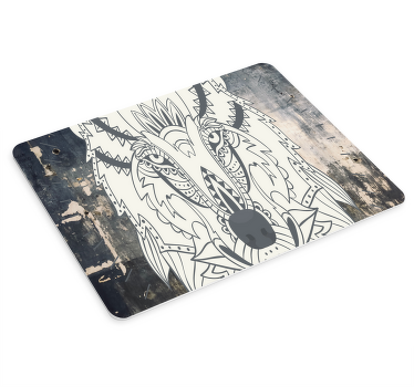 Boho ulv mer datamaskin musematter - Tenstickers