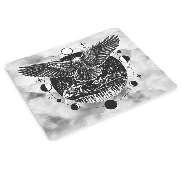 Majestuoso águila boho más alfombrillas de raton - TenVinilo