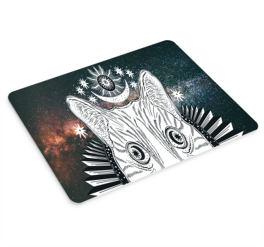 Boho cat funky more mousepads - TenStickers