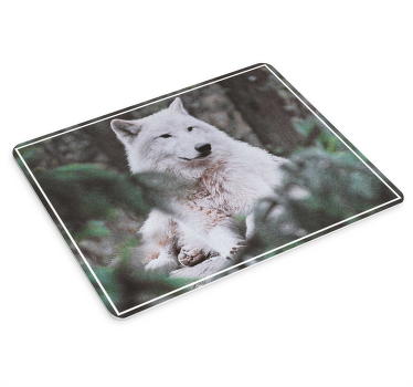 Vit varg mer musmattor - Tenstickers