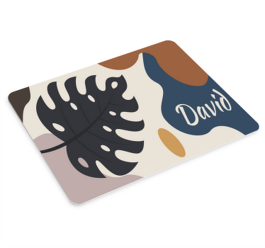 Absztrakt személyre szabott monstera több egérpad - TenStickers